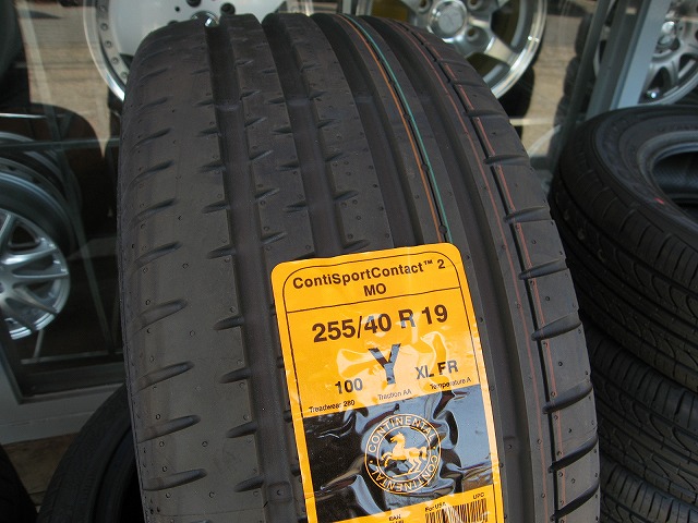 送料無料 コンチネンタル 承認タイヤ FR ContiSportContact スポーツタイヤ XL 295 40R22 SUV  CONTINENTAL 2本 112Y